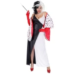 101 Dalmatians Villain Costume for Women