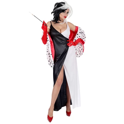 101 Dalmantino piktadarės kostiumas