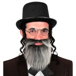 Barzda su ūsais įvairiems personažams