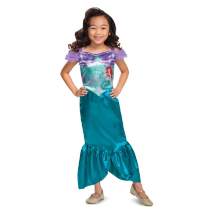 Disnėjaus Undinėlės kostiumas mergaitėms