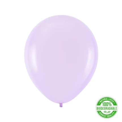 Eco balionas, pastelinės violetinės spalvos (30 cm)