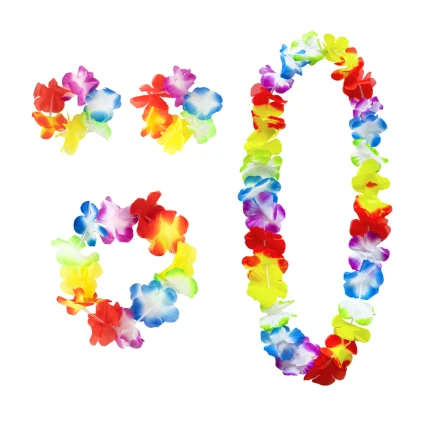 Havajietiškų aksesuarų rinkinys