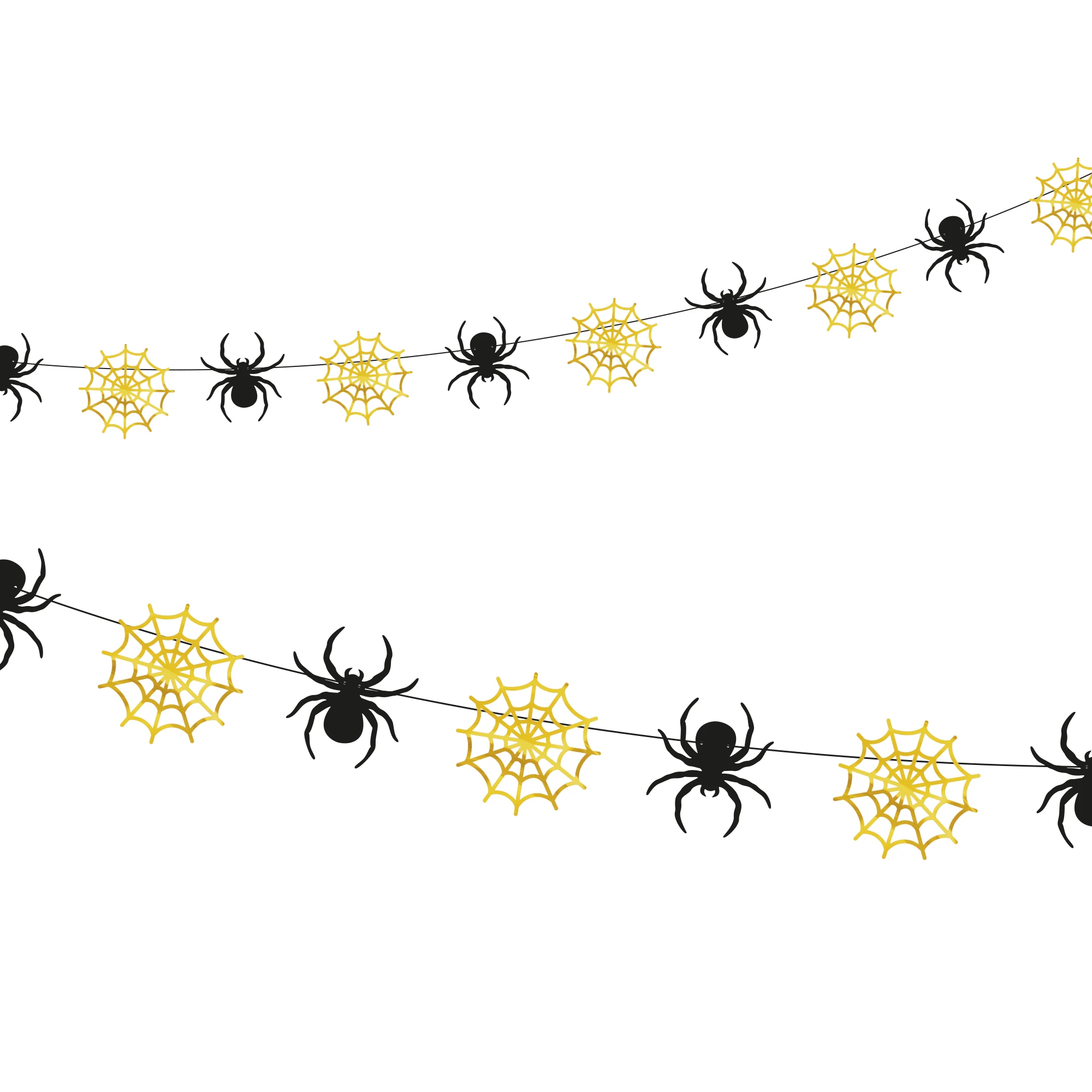 Helovyno girlianda vorai (220 cm) Halloween Spider Garland (220 cm)