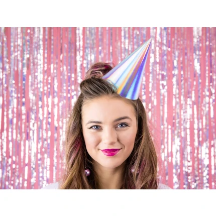 Įvairiaspalvės gimtadienio kepuraitės (6 vnt.)