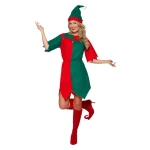 Kalėdinis elfės kostiumas moterims