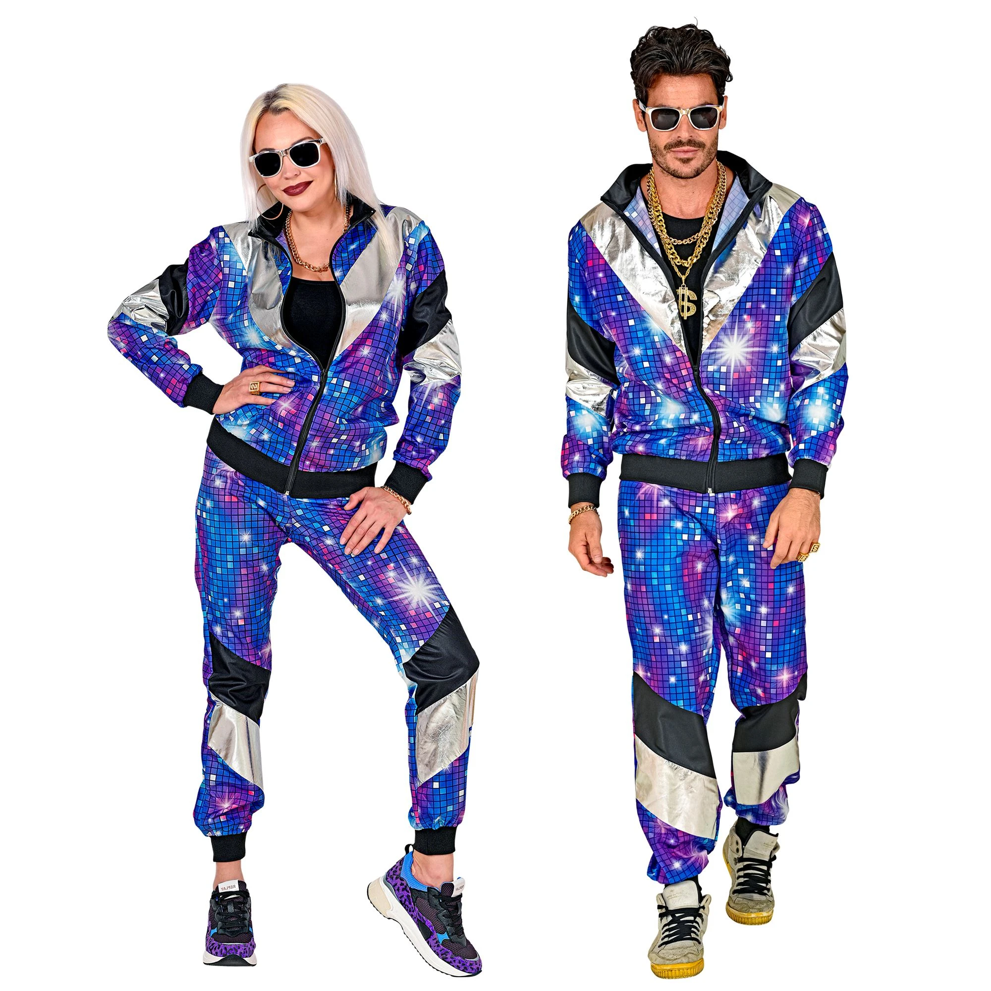 Kosminis disco sportinis kostiumas Kosminis disco sportinis kostiumas