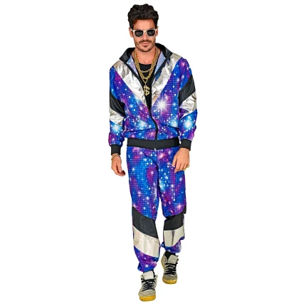 Kosminis disco sportinis kostiumas