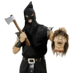 Medžio imitacijos plastikinis kirvis