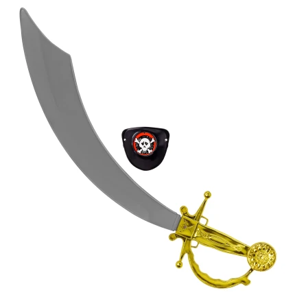 Pirato rinkinys (kardas ir akies tvarstis)