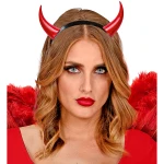 Red Devil Horns Headband