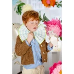 Servetėlės Melsvi rombeliai (12 vnt./33x33 cm)