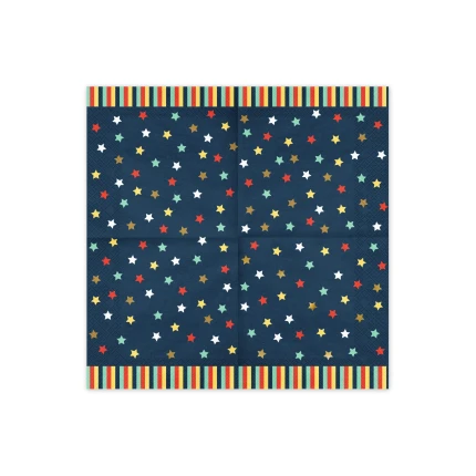 Servetėlės Žvaigždutės (12 vnt./33x33 cm)