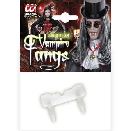 Šviečiančios tamsoje vampyro iltys