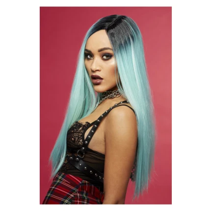Green Sea Nymph Long Hair Wig