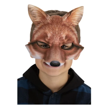Lapės kaukė vaikams