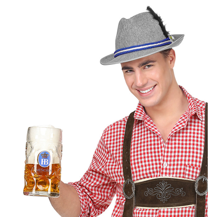 Pilka bavariška skrybėlė - Image 2