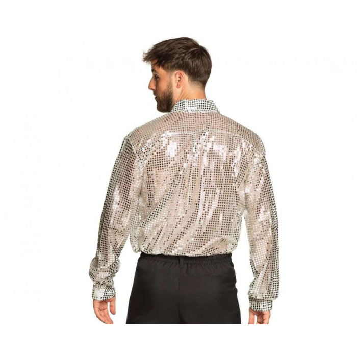 Blizgūs vyriški disco marškiniai - Image 2
