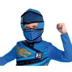 Mėlynas lego ninjago kostiumas berniukams