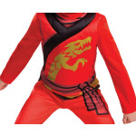 Raudonas lego ninjago kostiumas berniukams - Image 3