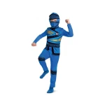 Mėlynas lego ninjago kostiumas berniukams