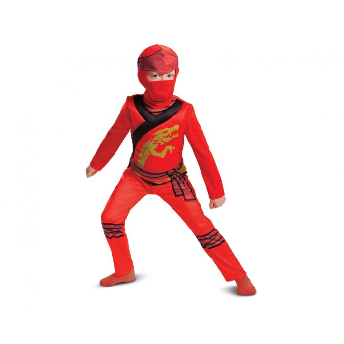 Raudonas lego ninjago kostiumas berniukams - Image 1