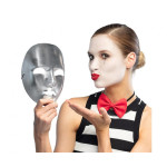 Sidabrinė mimo kaukė - Image 4