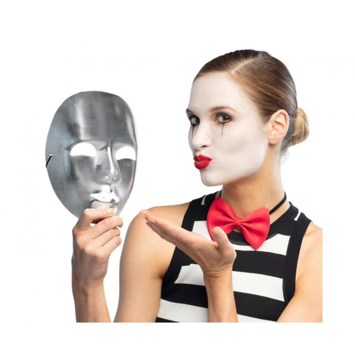 Sidabrinė mimo kaukė - Image 4