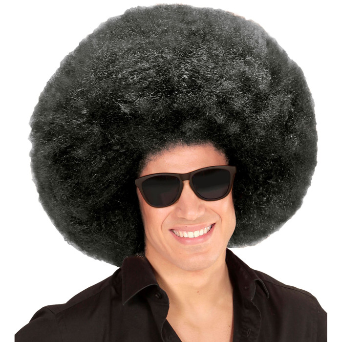 Didelis juodas afro perukas - Image 1