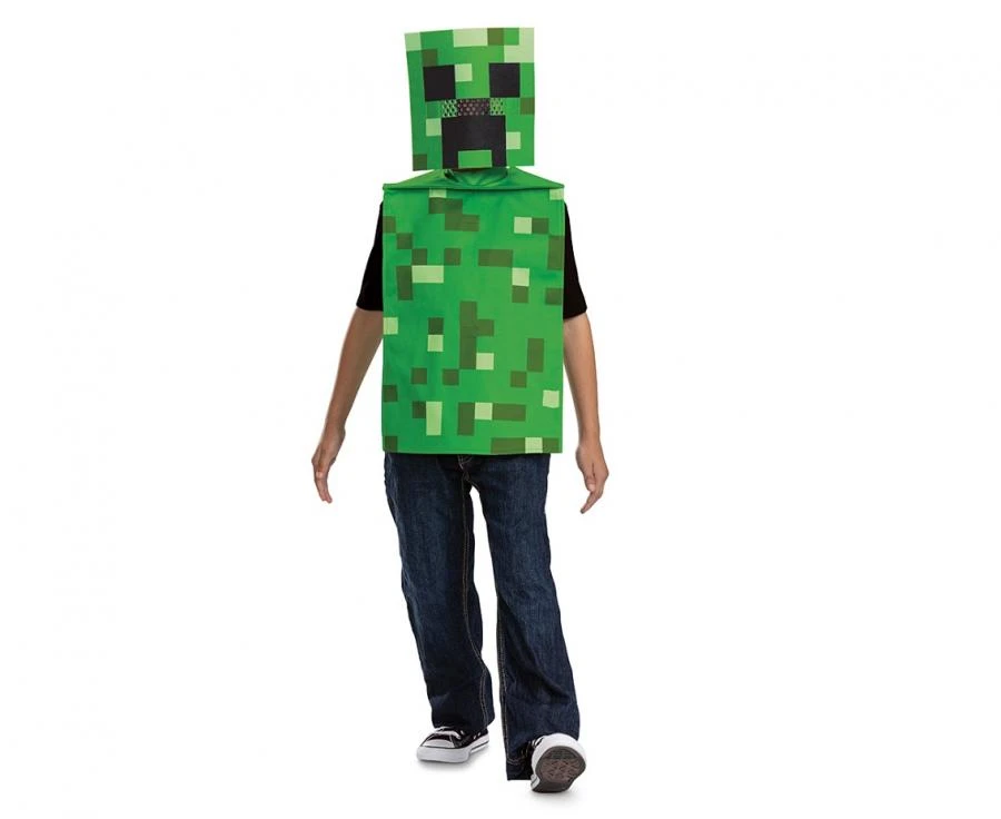 162419K-20L_2 Minecraft Creeper kostiumas vaikams - Image 1