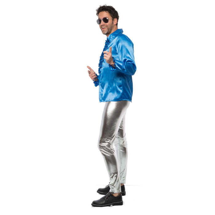 Sidabrinės disco kelnės - Image 3
