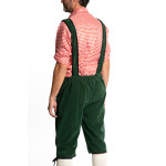 Žali ilgesni bavariški šortai Lederhose - Image 2
