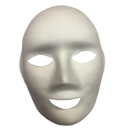 White Face Mask for Painting