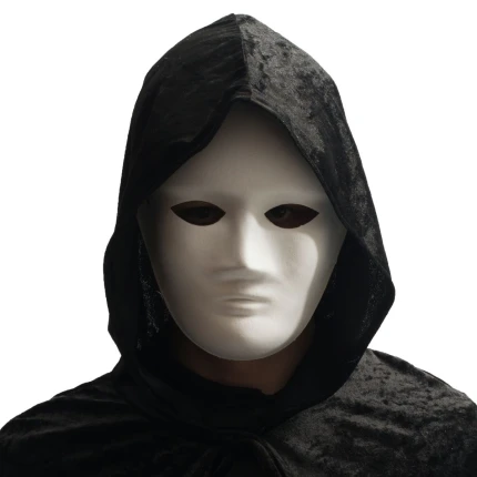 White Face Mask for Painting