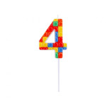Žvakutė lego kaladėlės "4"