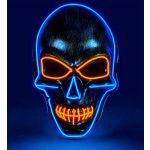 LED skeleto kaukė