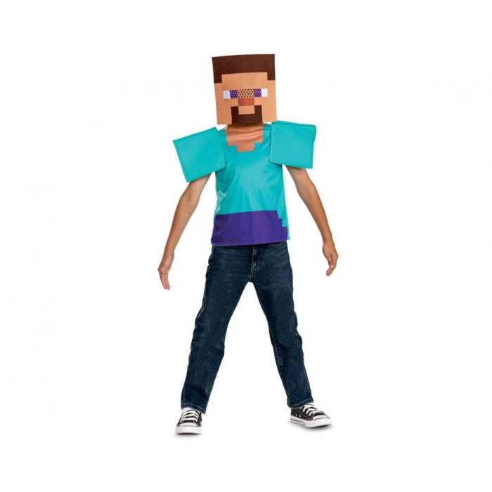 Minecraft Steve kostiumas vaikams - Image 1