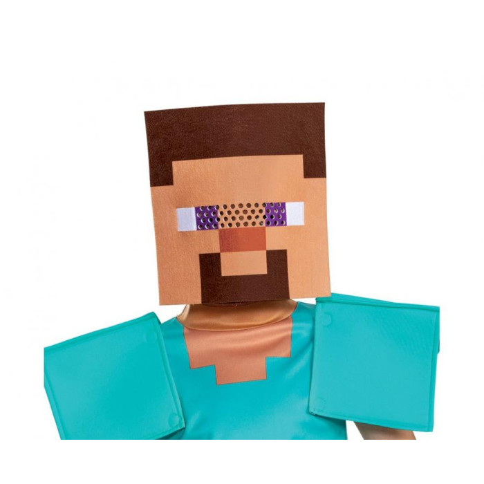 Minecraft Steve kostiumas vaikams - Image 2