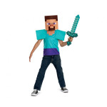 Minecraft Steve kostiumas vaikams - Image 3