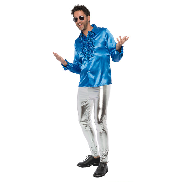 Sidabrinės disco kelnės - Image 1