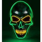 LED skeleto kaukė