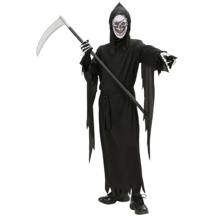 Grim Reaper costume for children and teens with belt