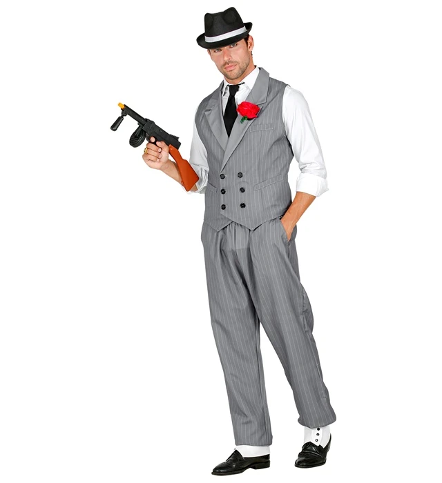 gangsterio kostiumas Gangsterio kostiumas vyrams - Image 1