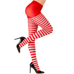 Baltai raudonos kalėdinės pėdkelnės - Image 2