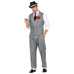 Gangsterio kostiumas vyrams - Image 3