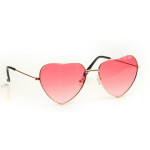 Rožiniai akiniai širdelės