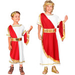 Romėnų imperatoriaus kostiumas vaikams ir paaugliams