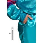 80-ųjų žydras sportinis kostiumas su aksesuarais - Image 6