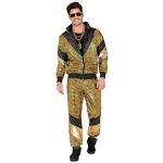 Gold Disco Tracksuit Costume