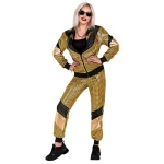 Gold Disco Tracksuit Costume
