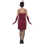 Bordo retro suknelė - Image 2